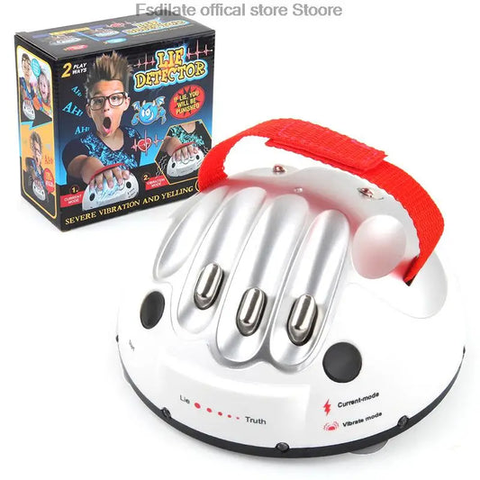 2024 New Truth or Dare Table Trick Electronic Lie Detector Party Game Family gift friends Fun game table trick toys for kids