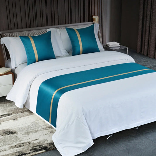 Hotel Homestay Bedside Towel Hotel Decoration Silk Smooth Soft Cloth